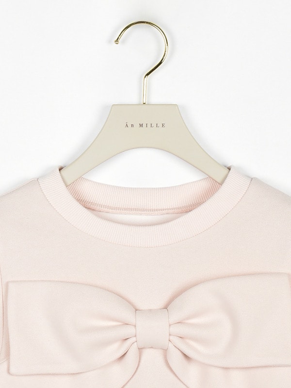 パフリボンカットソートップス 詳細画像 チャコール 16