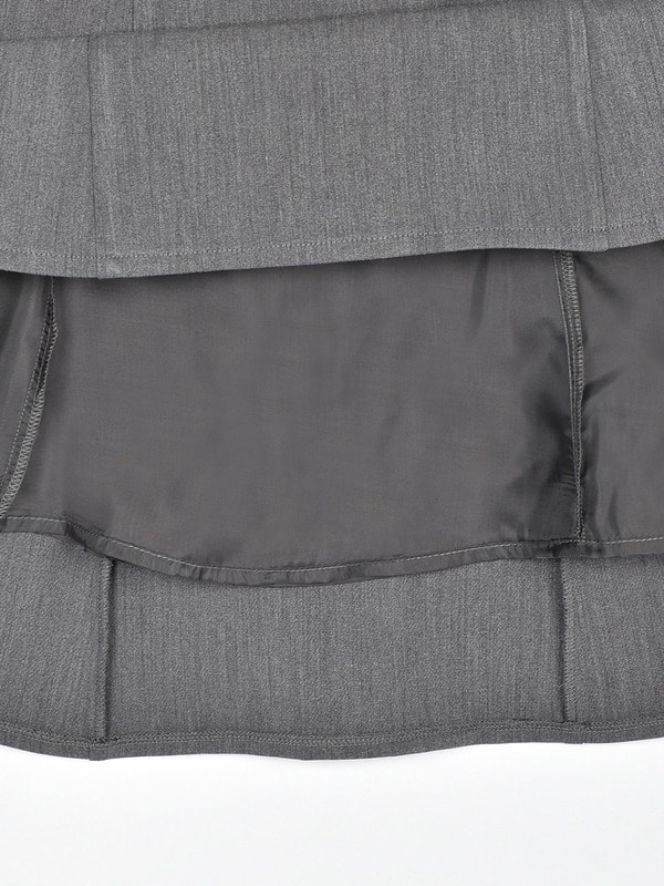 レースカラーフレアミニワンピース 詳細画像 ブラック 16