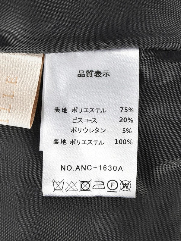 レースカラーフレアミニワンピース 詳細画像 ブラック 16