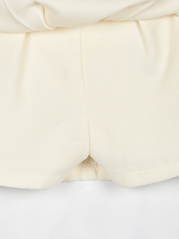 カラーデザインシルエットミニスカート 詳細画像 ブラック 16