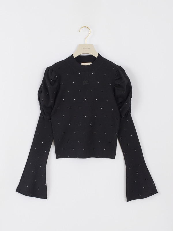 AAラメチャームニット 詳細画像 ブラック 16