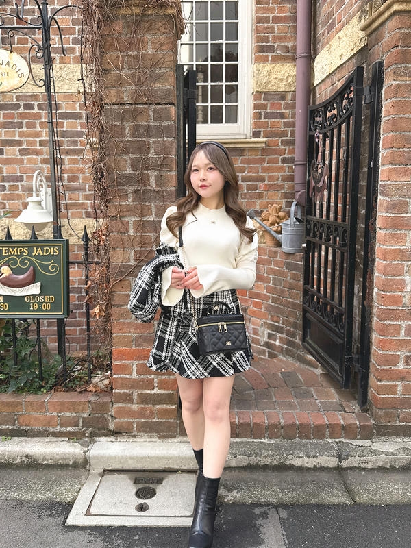 AAボリュームチャームニット 詳細画像 ピンク 16