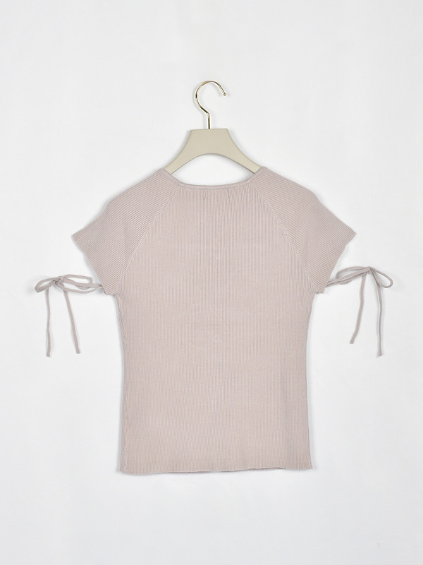 ゴールドボタンニットソー 詳細画像 ピンク 16