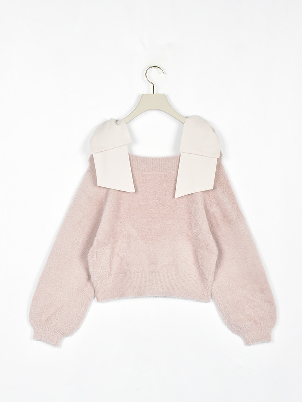 ダブルリボンニット 詳細画像 ブラウン 16