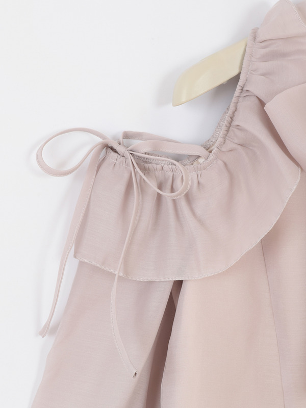 コールドショルダーブラウス 詳細画像 ピンク 16