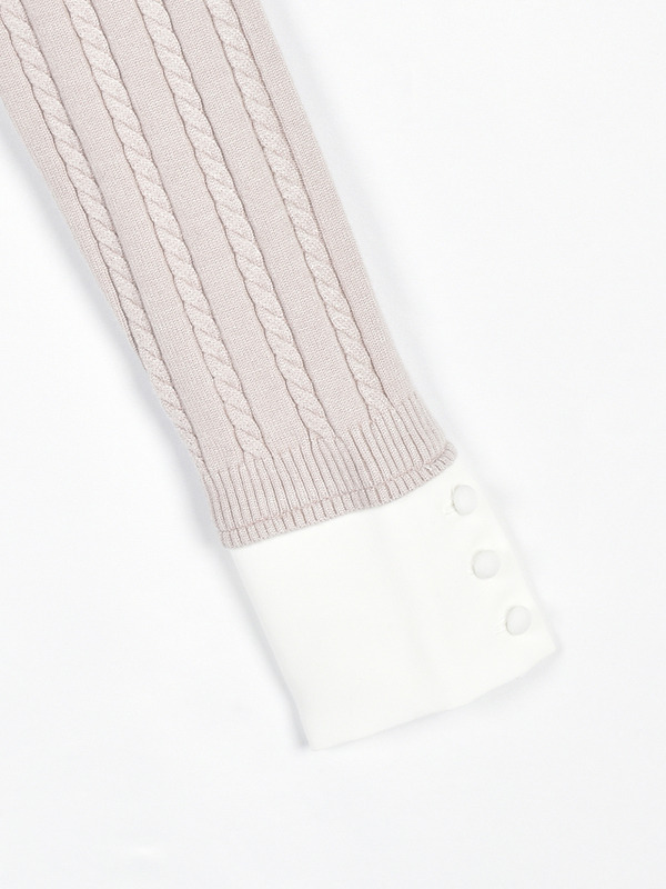 シャツドッキングニット 詳細画像 ブラック 16