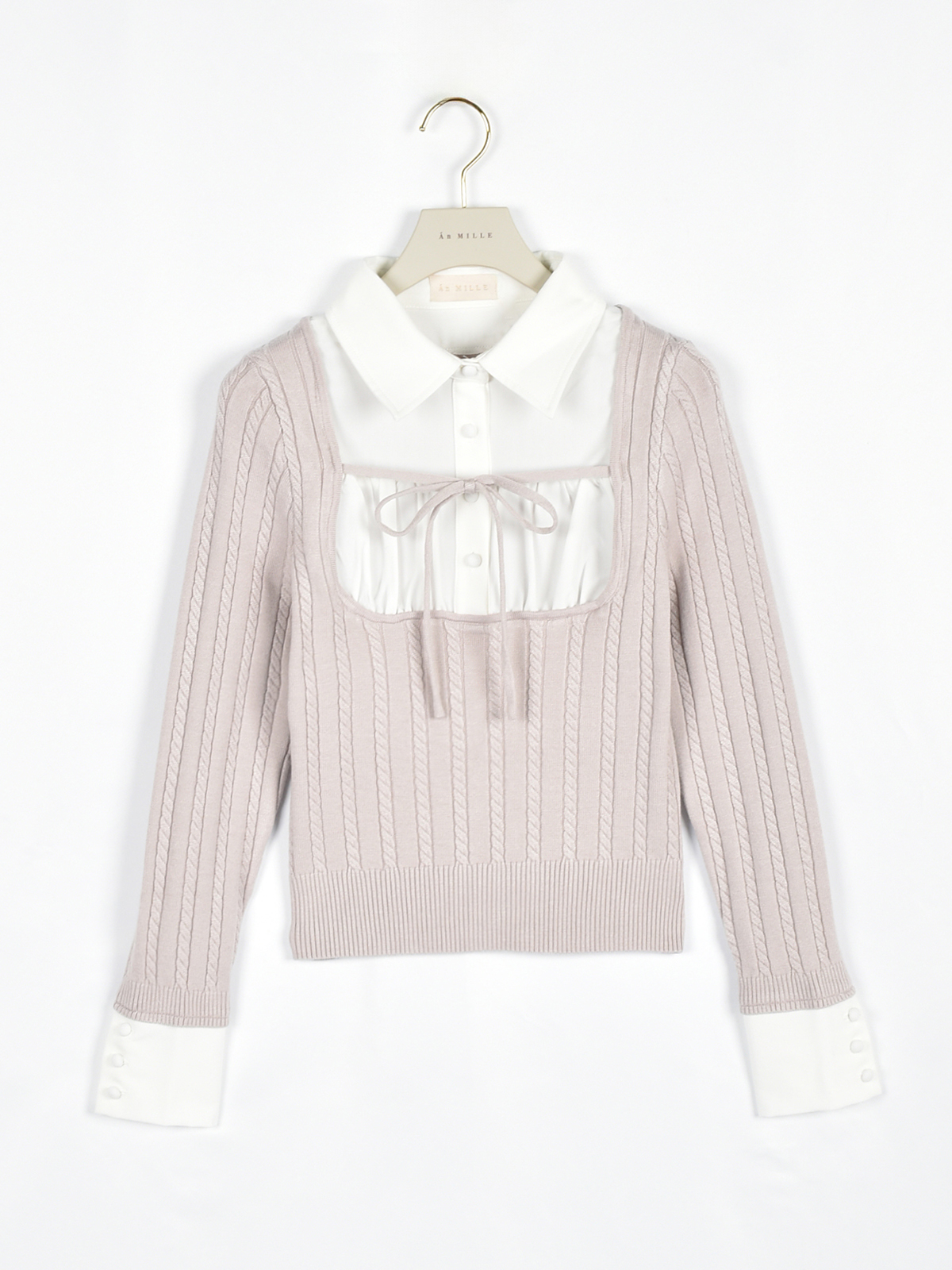 シャツドッキングニット｜An MILLE（アンミール）公式通販サイト