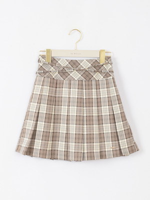 クロスリボンタックスカート