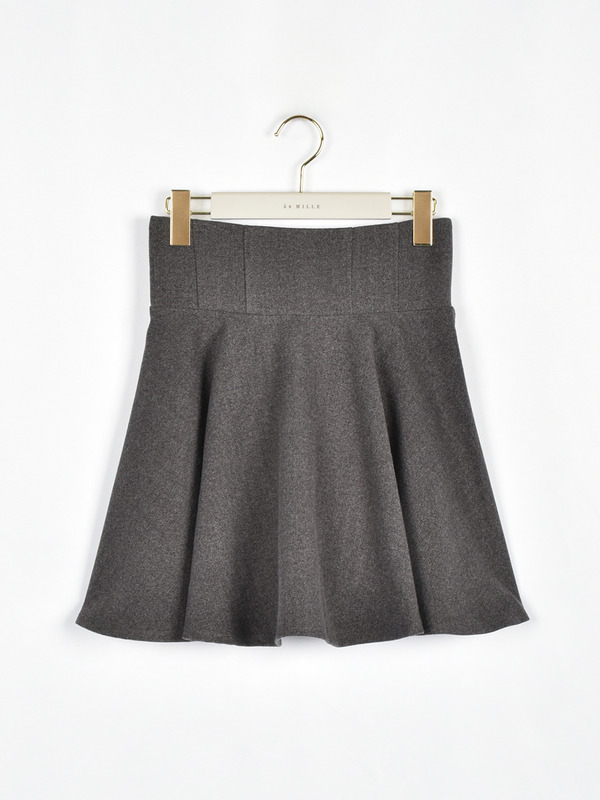 コルセットフレアスカート 詳細画像 グレイ 1