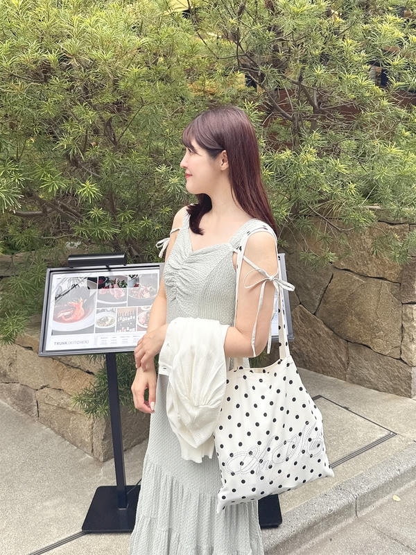 ギャザーカットキャミワンピース 詳細画像 ブラック 16