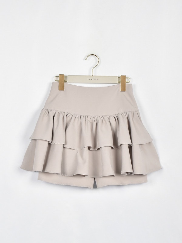 ダブルフリルスカパン 詳細画像 ピンク 1