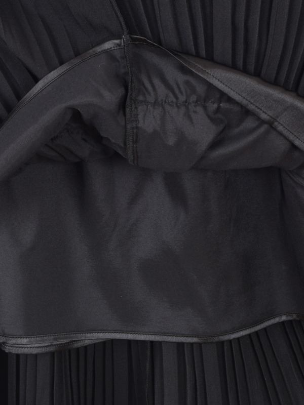 プリーツレイヤードスカート 詳細画像 ブラック 16