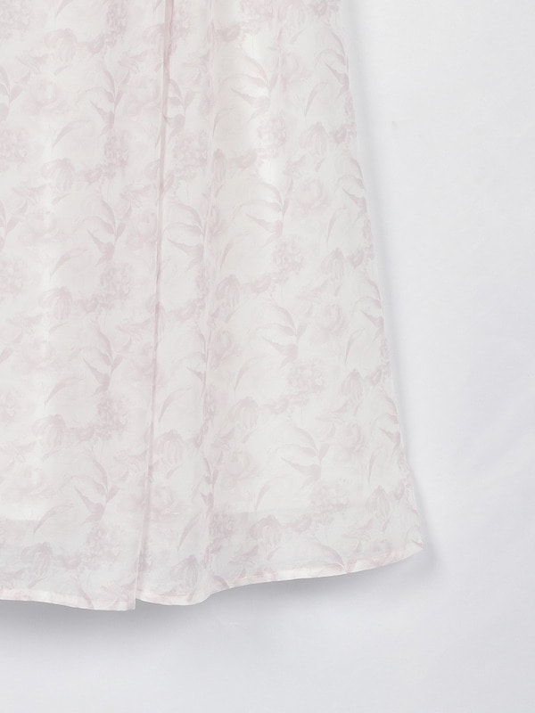 フラワーフリルレースワンピース 詳細画像 アイスグレイ 16