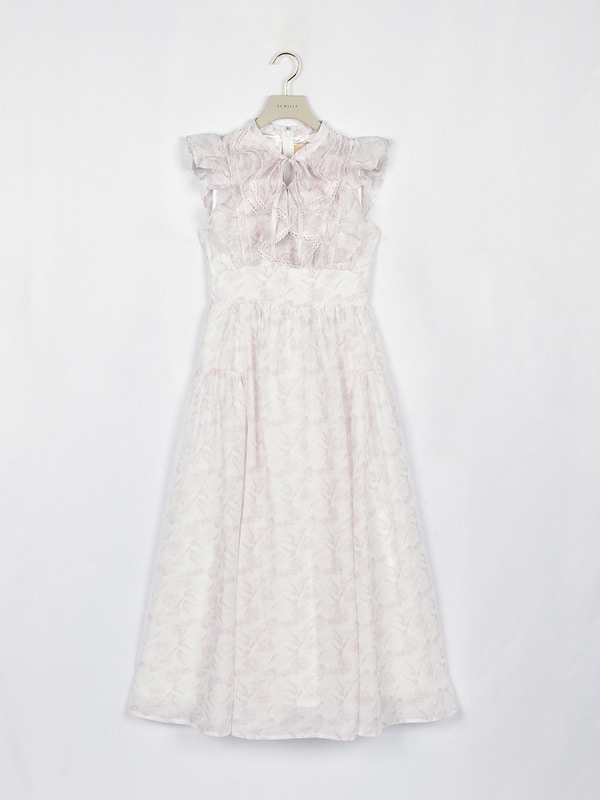 フラワーフリルレースワンピース 詳細画像 ピンク 1