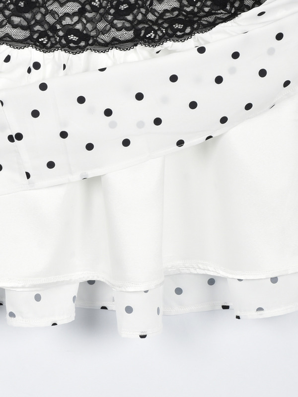 ダブルレースティアードスカート 詳細画像 オフホワイト 16