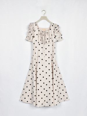 バストギャザーレディワンピース