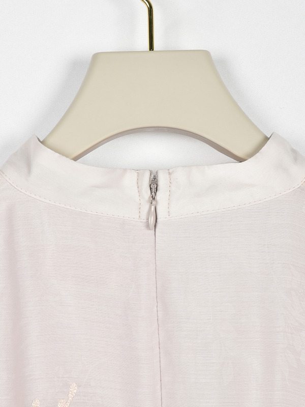 フラワー刺繍フリルワンピース 詳細画像 ピンク 16