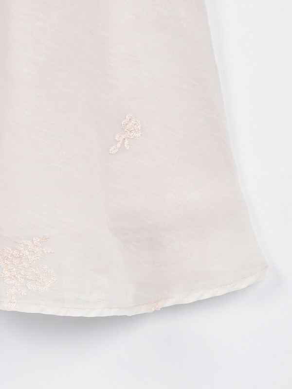 フラワー刺繍フリルワンピース 詳細画像 ピンク 16