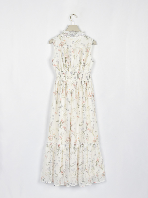 Flowerノースリワンピース 詳細画像 イエロー 16