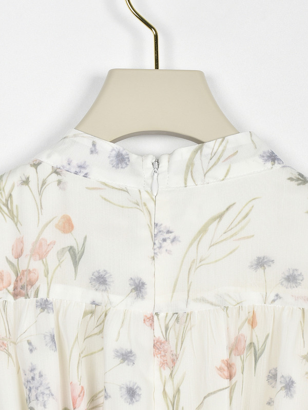 Flowerノースリワンピース 詳細画像 イエロー 16