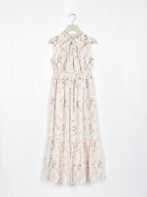 Flowerノースリワンピース 詳細画像 イエロー 1