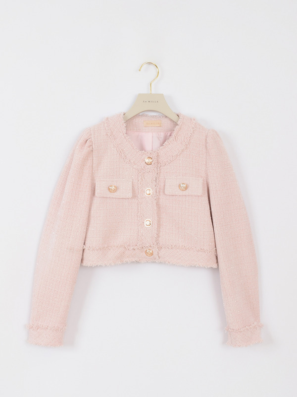 チェックツイードジャケット 詳細画像 オフホワイト 16