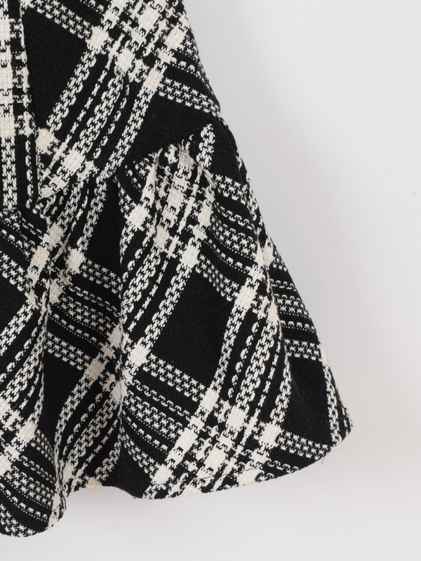 チェックツイードミニワンピース 詳細画像 オフホワイト 16