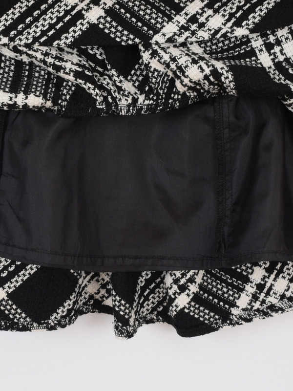 チェックツイードミニワンピース 詳細画像 オフホワイト 16