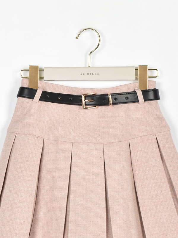 オリジナルベルトタックスカート 詳細画像 ピンク 16