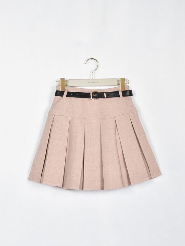 オリジナルベルトタックスカート 詳細画像 ピンク 1