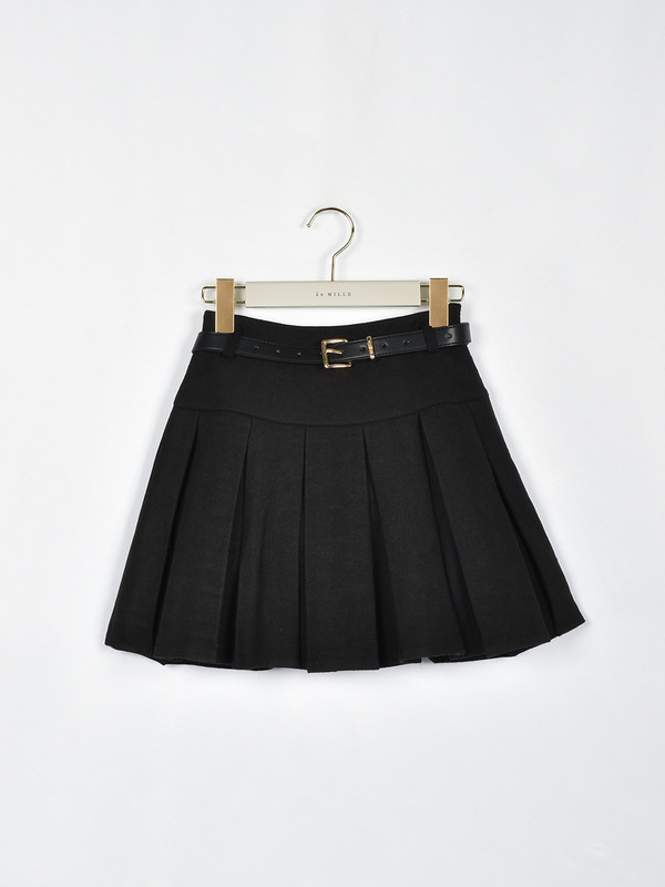 オリジナルベルトタックスカート 詳細画像 ブラック 1