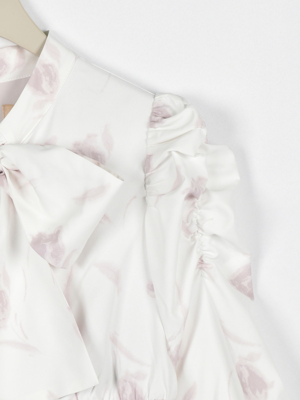 フラワーチュールフレアワンピース 詳細画像 ピンク 16