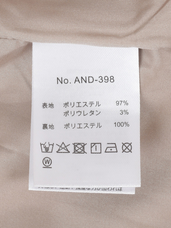 オリジナルチェックマーメイドスカート 詳細画像 ブラック 16