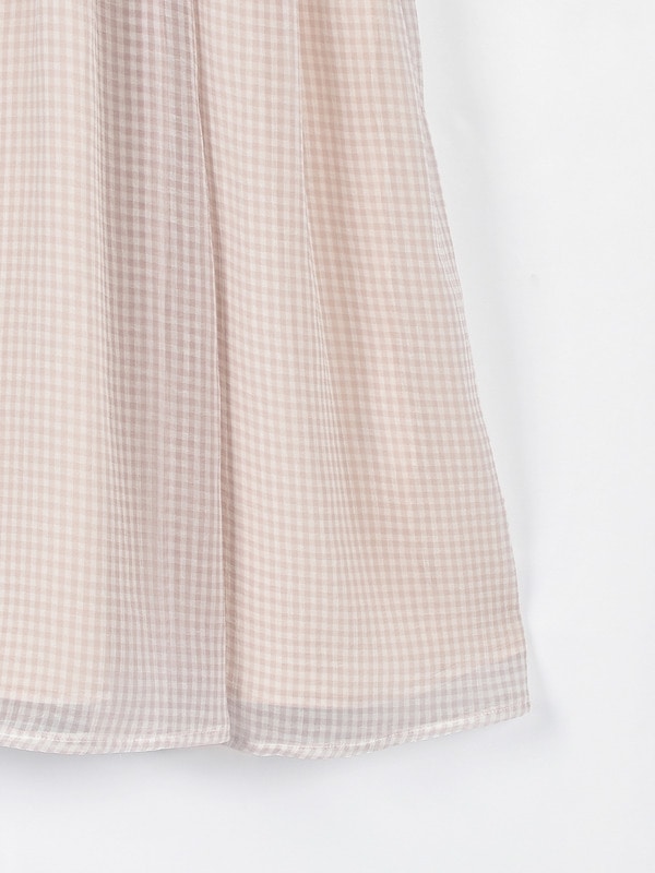 ギンガムフリルオフショルワンピース 詳細画像 ブラック 16