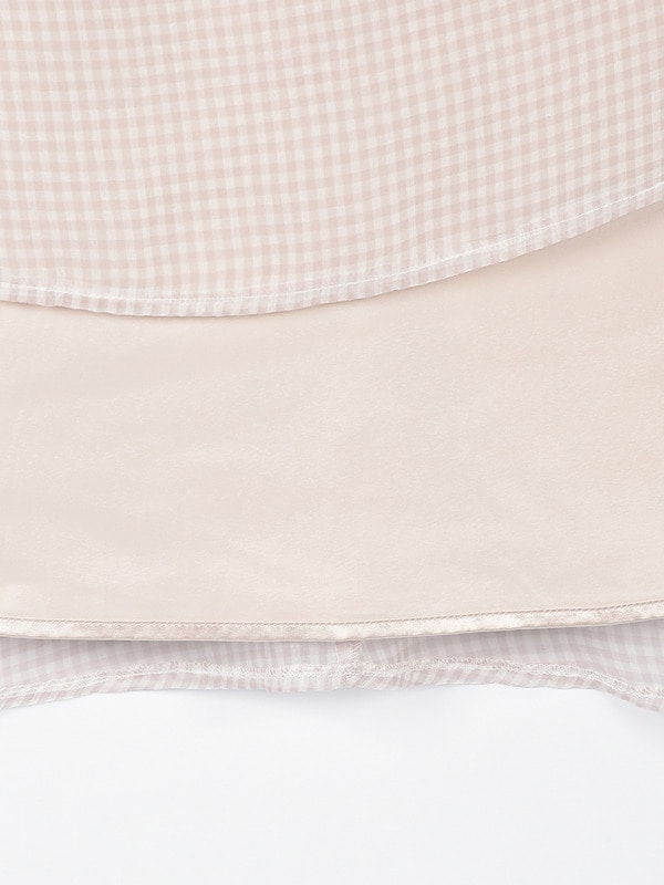 ギンガムフリルオフショルワンピース 詳細画像 ブラック 16