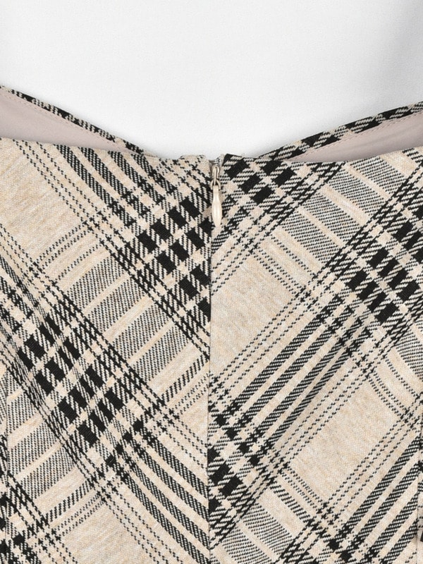 リボンオフショルカットワンピース 詳細画像 オフホワイト 16