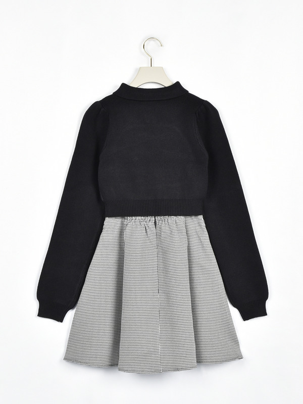 ダブルリボンアンサンブルワンピース 詳細画像 アイスグレイ 16