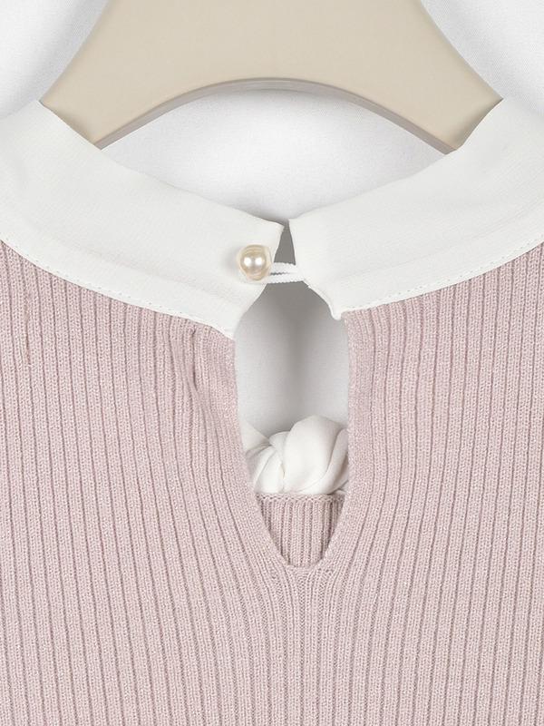 ヘムレースマーメイドニットワンピース 詳細画像 ブラック 16