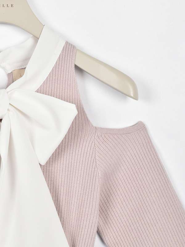 ヘムレースマーメイドニットワンピース 詳細画像 ブラック 16