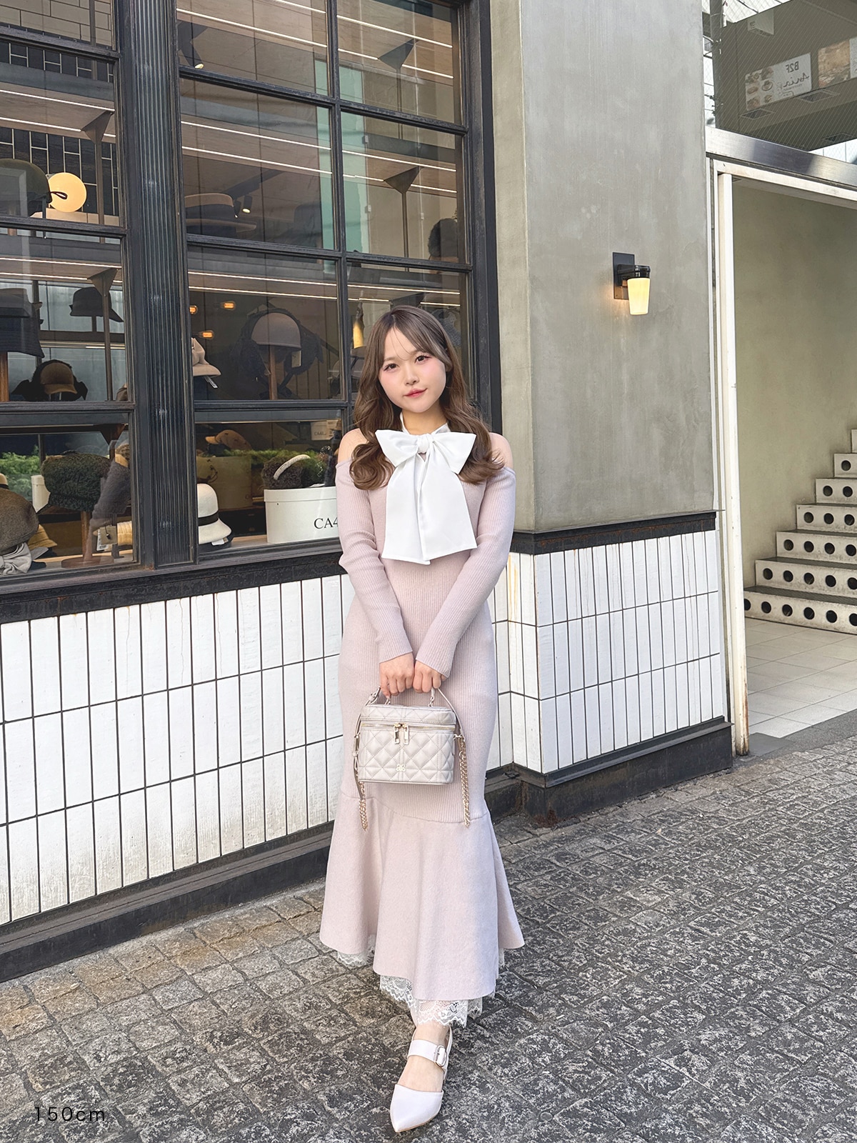 ヘムレースマーメイドニットワンピース｜evelyn（エブリン）公式通販サイト