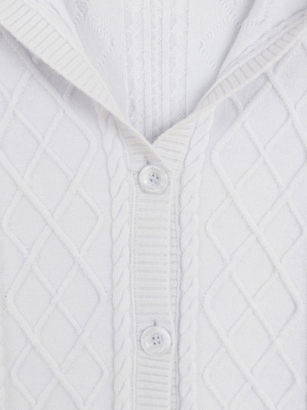 カーデセットミニニットワンピース 詳細画像 オフホワイト 16