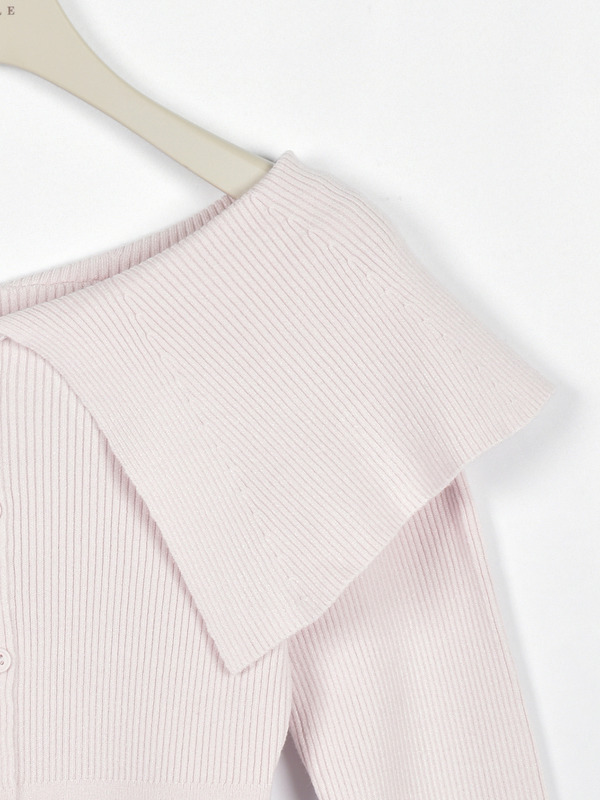 大襟リボンニット 詳細画像 オフホワイト 16