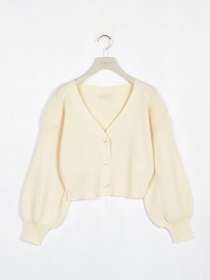 UVハートボタンカーデ