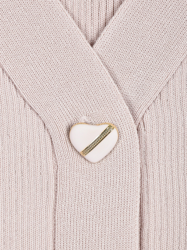 UVハートボタンカーデ 詳細画像 イエロー 16