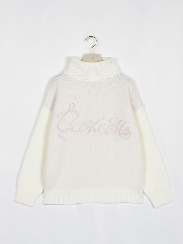 オリジナルロゴニット 詳細画像 オフホワイト 1