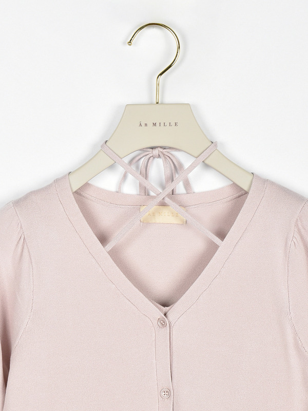 カーデセットドッキングワンピース 詳細画像 ピンク 16