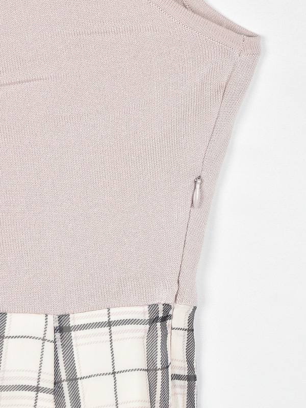 カーデセットドッキングワンピース 詳細画像 ピンク 16