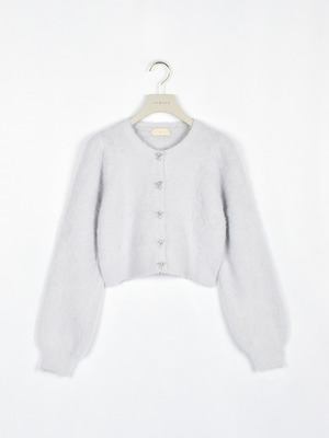 リボンシャギーカーデ