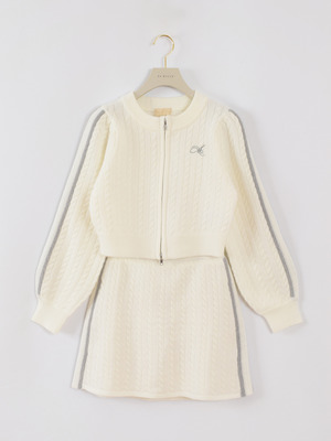 スポーティニットセットアップ