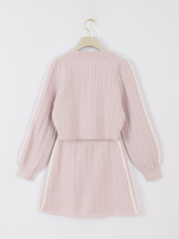 スポーティニットセットアップ 詳細画像 チャコール 16